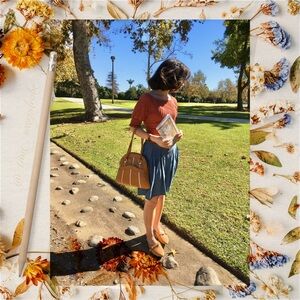 ModCloth ❉ One To Admire Boat Neck Puff Sleeve Ribbed Knit Smocked Crop Top XXS